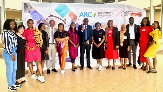 Juliet Lumati and her team at the ARGO Oncology Conference